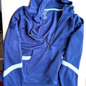 Navy Blue under armour Zip-Up Hoodie